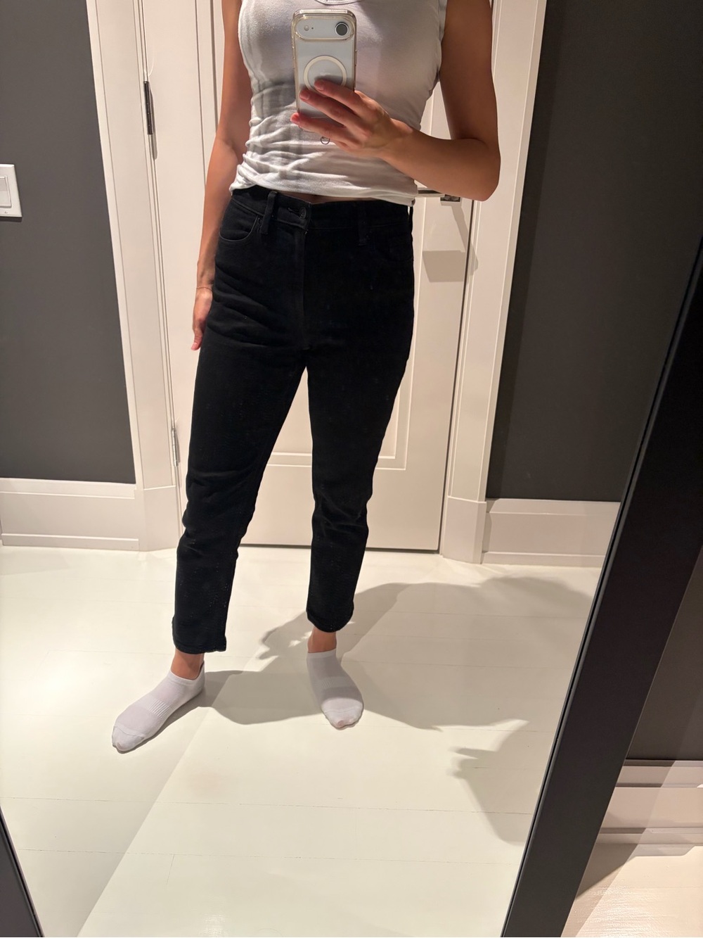 Black High-Rise Women’s Jeans